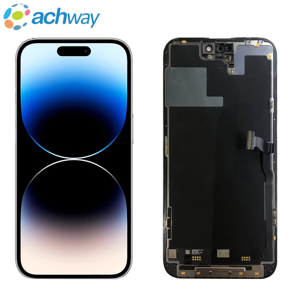 Original Pantalla For iPhone 14 Pro LCD Screen Display Touch Screen Digitizer Assembly For iPhone 14Pro LCD A2890 A2650 A2889 A2892 iphone15,2 Disaply Parts
