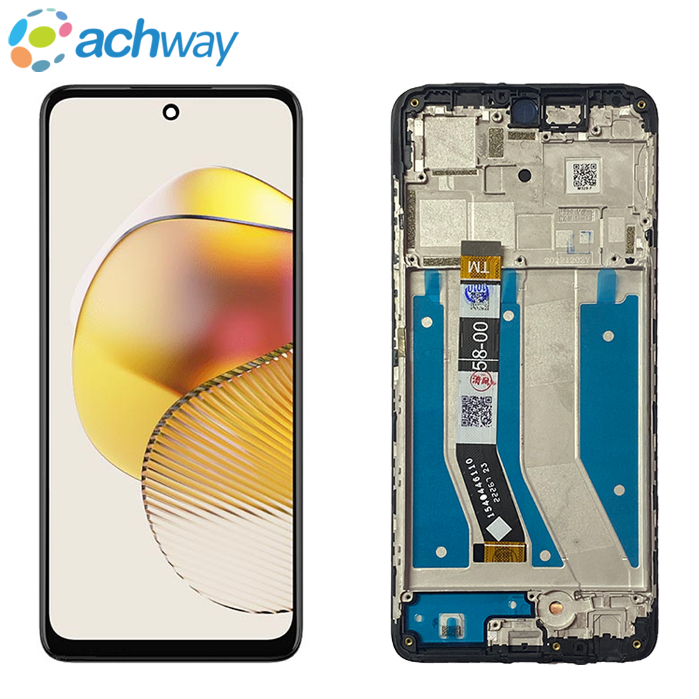 6.5 inch Original Display For Motorola Moto G73 Display LCD Screen With Frame Touch Panel replacement parts For Moto G73 LCD Screen Display